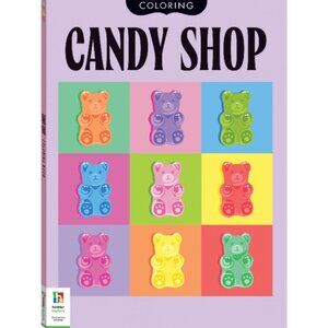 "Candy Shop" advance coloring book !